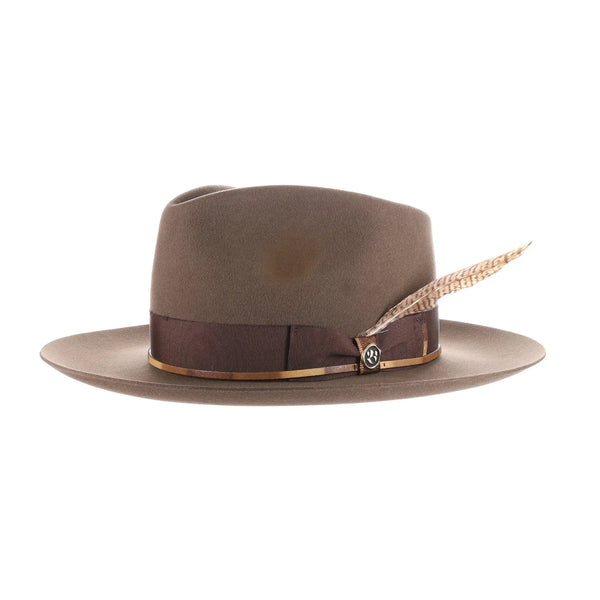 Biltmore Slicker Wool Felt Fedora Wool Felt Distressed Fedora