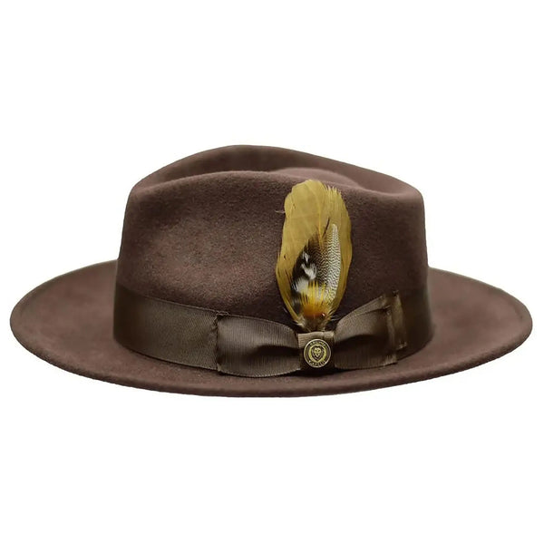 Bruno Capelo Bel-Air Crushable Wool Felt Fedora Hat