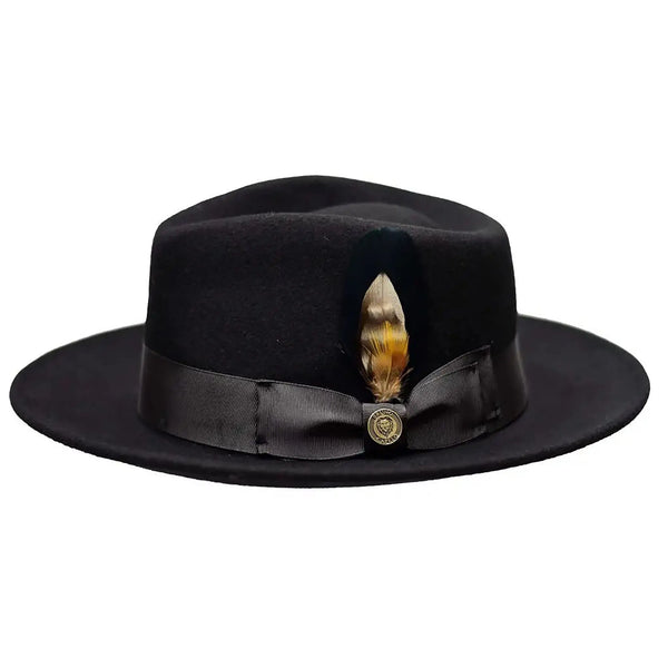 Bruno Capelo Bel-Air Crushable Wool Felt Fedora Hat