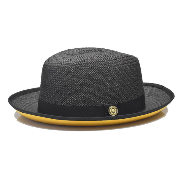 Bruno Capelo Empire in Multiple Colors Color Bottom Straw Fedora