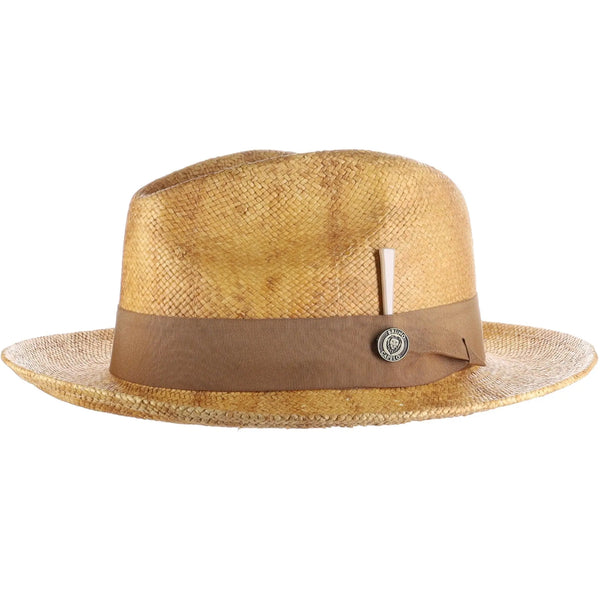 Bruno Capelo Escobar Shantung Straw Fedora
