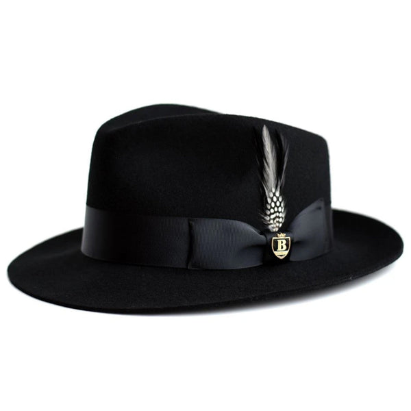 Bruno Capelo Fabio Wool Felt Teardrop Fedora