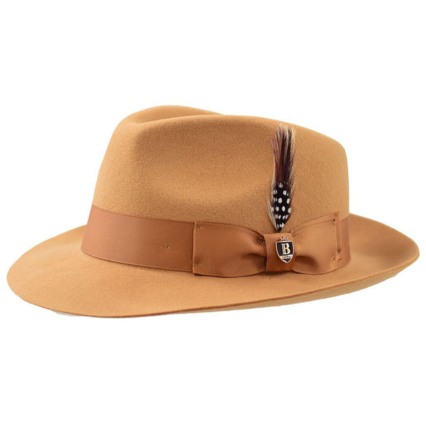 Bruno Capelo Fabio Wool Felt Teardrop Fedora