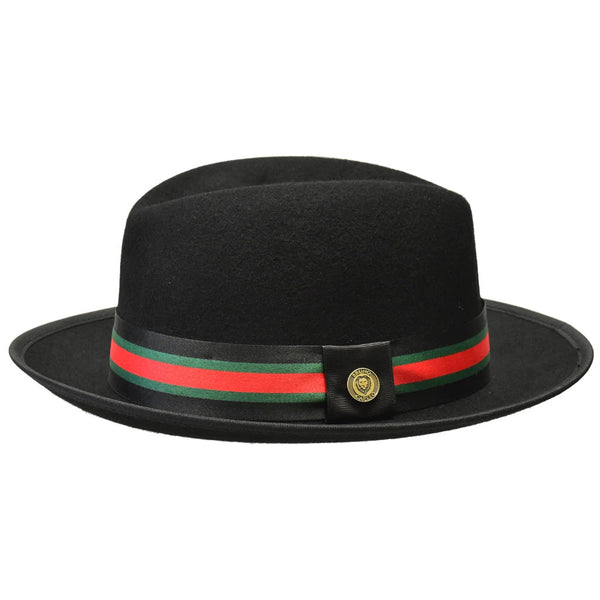Bruno Capelo Princeton Elite Center Dent Wool Fedora