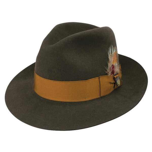 Dobbs Barrington Pinch Front Wool Felt Fedora