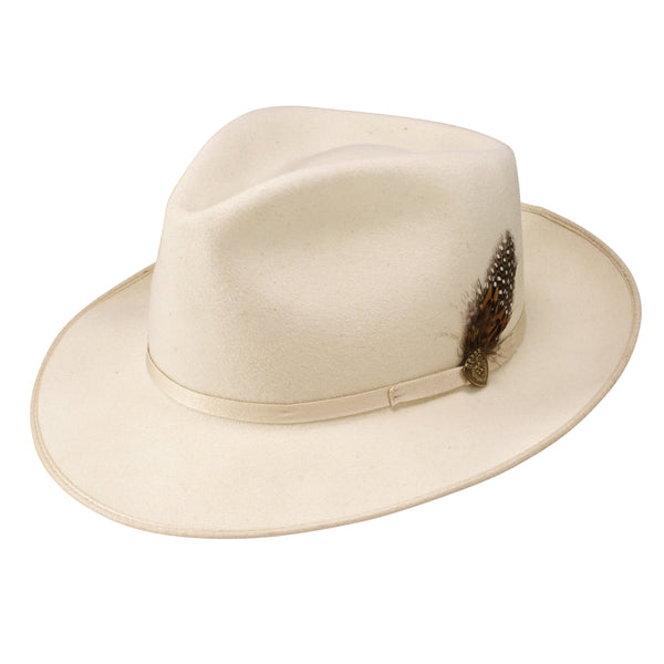 Dobbs Delevan B Wool Felt Pinch Front Fedora