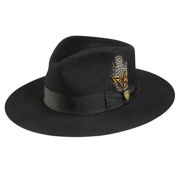 Dobbs Estate (Wool) Wide Brim Wool Felt Fedora