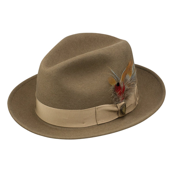 Dobbs Holloway Wool Felt Pinch Front Fedora
