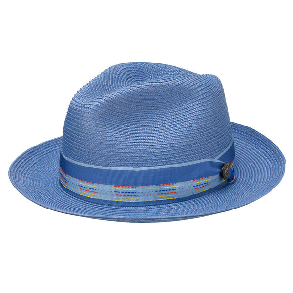 Dobbs Multiline Straw Fedora