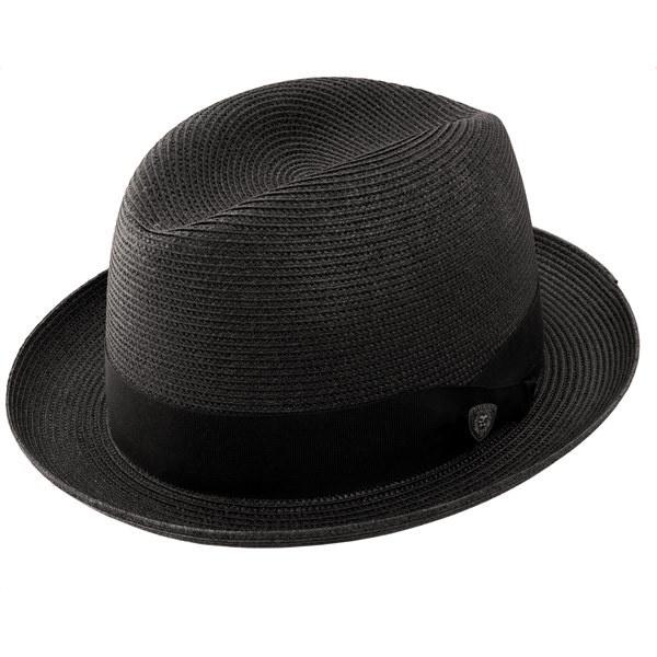Dobbs Parker Center Dent Milan Straw Trilby Hat