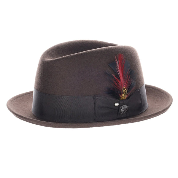Dobbs Randall Center Dent Wool Felt Homburg