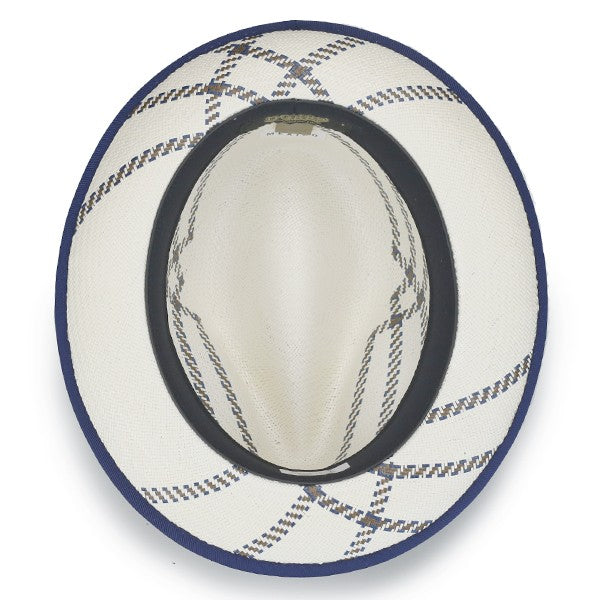 Dobbs Rialto Shantung Straw Fedora