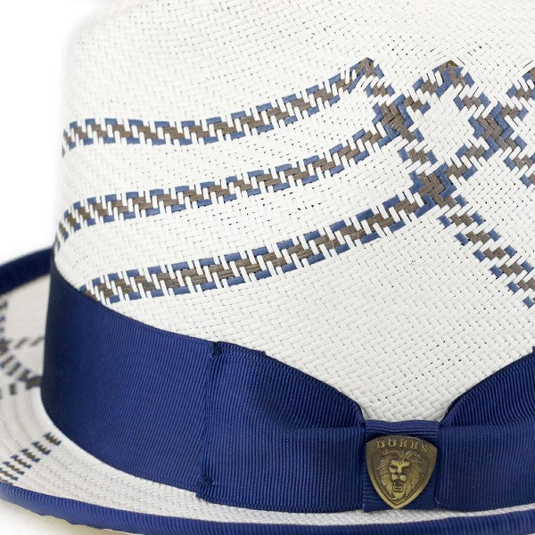 Dobbs Rialto Shantung Straw Fedora