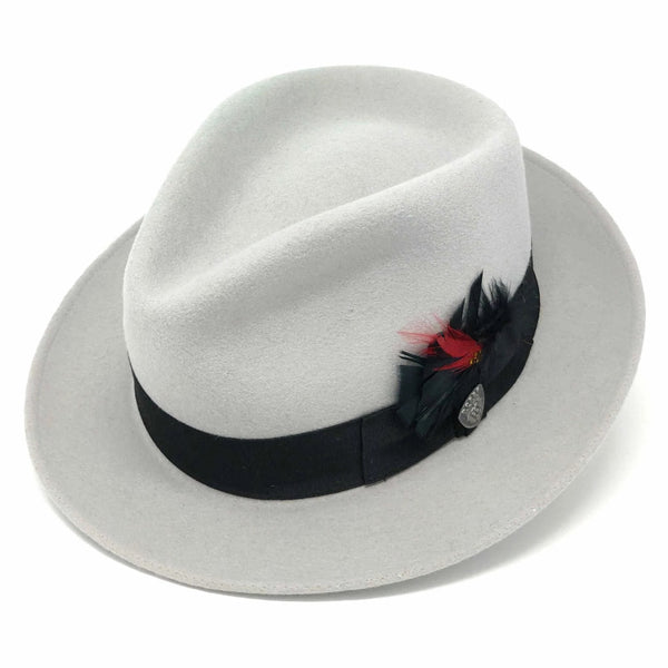Dobbs Strand II Teardrop Crown Wool Felt Fedora