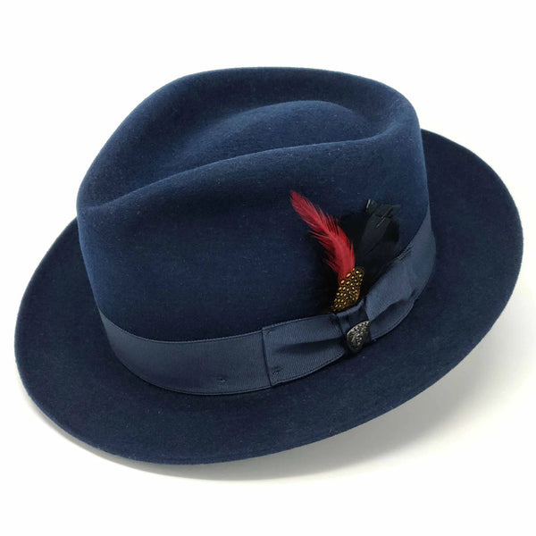 Dobbs Strand II Teardrop Crown Wool Felt Fedora