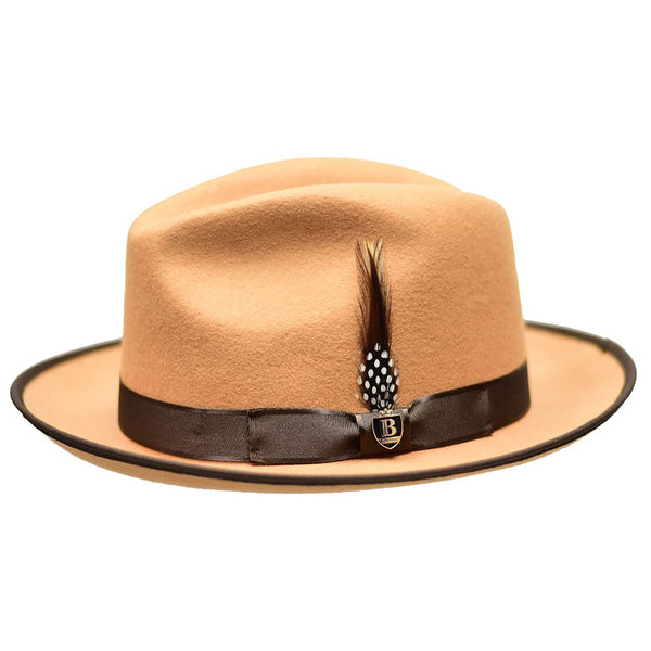 Bruno Capelo Hi Boi High Crown Wool Fedora