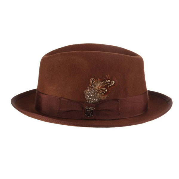 Stacy Adams Trenton Wool Felt Fedora