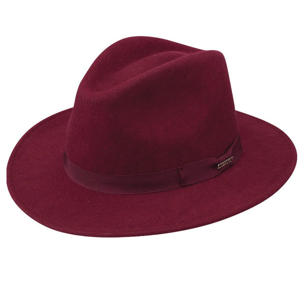 Stetson Markham Pinch Front Wool Felt Fedora