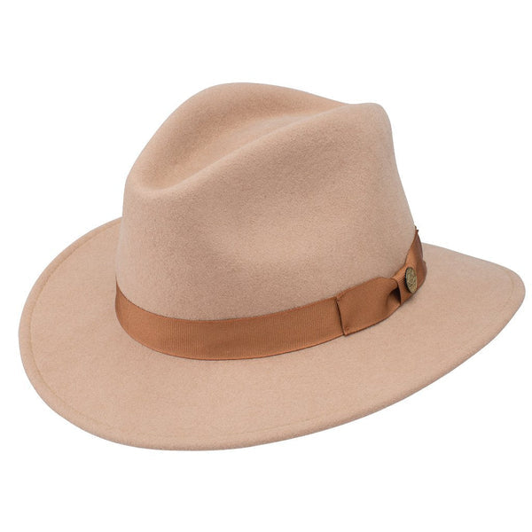 Stetson Markham Pinch Front Wool Felt Fedora