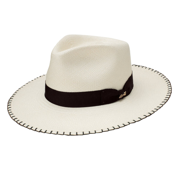 Stetson Little Palm B Wide Brim Genuine Panama Fedora