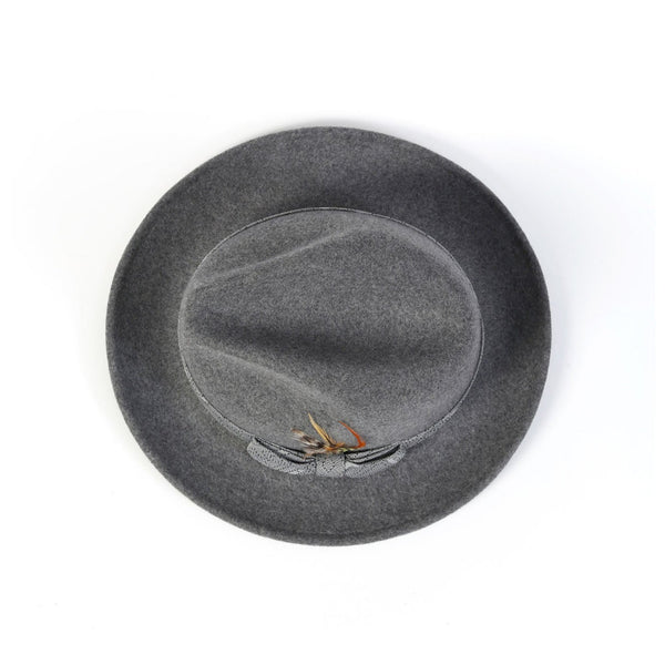 Montique Nighthawk Pinch Front Wool Fedora