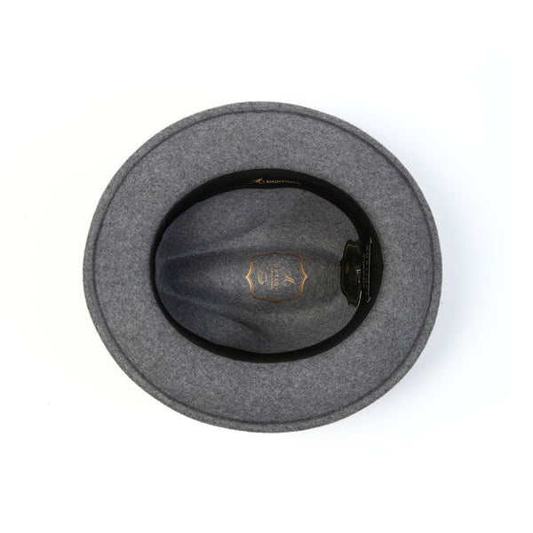 Montique Nighthawk Pinch Front Wool Fedora