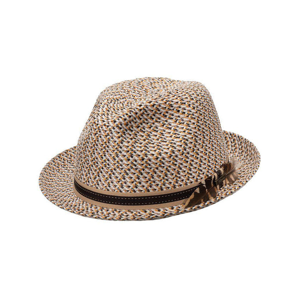 Biltmore 1917 Pinto Poly Braid Two-Tone Fedora