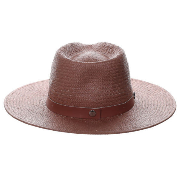 Biltmore She Pinch Front Handwoven Straw Fedora