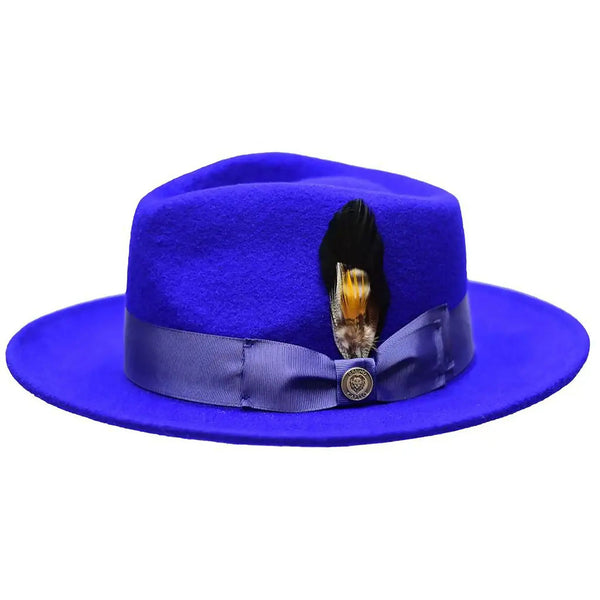Bruno Capelo Bel-Air Crushable Wool Felt Fedora Hat