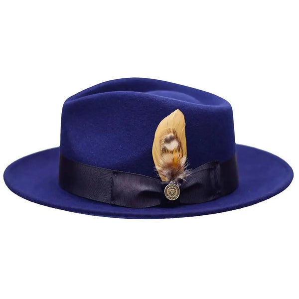 Bruno Capelo Bel-Air Crushable Wool Felt Fedora Hat