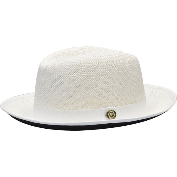 Bruno Capelo Empire in Multiple Colors Color Bottom Straw Fedora