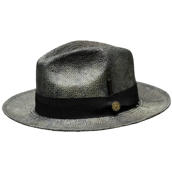 Bruno Capelo Escobar Shantung Straw Fedora