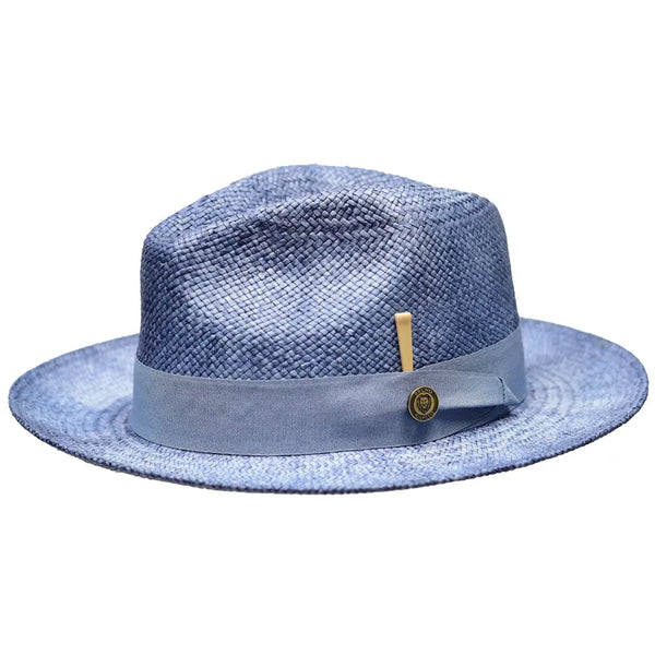 Bruno Capelo Escobar Shantung Straw Fedora