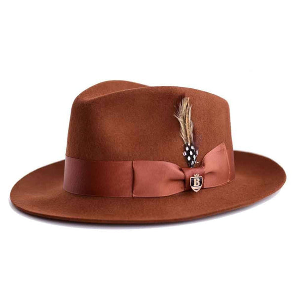 Bruno Capelo Fabio Wool Felt Teardrop Fedora