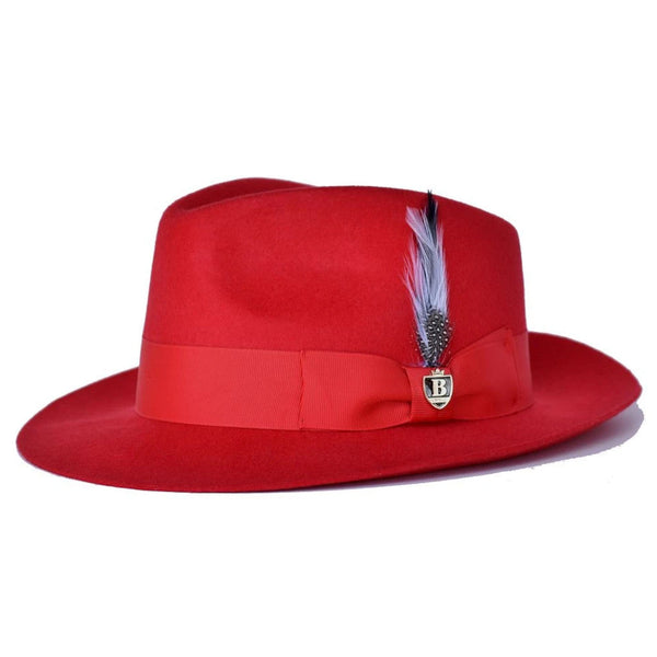 Bruno Capelo Fabio Wool Felt Teardrop Fedora