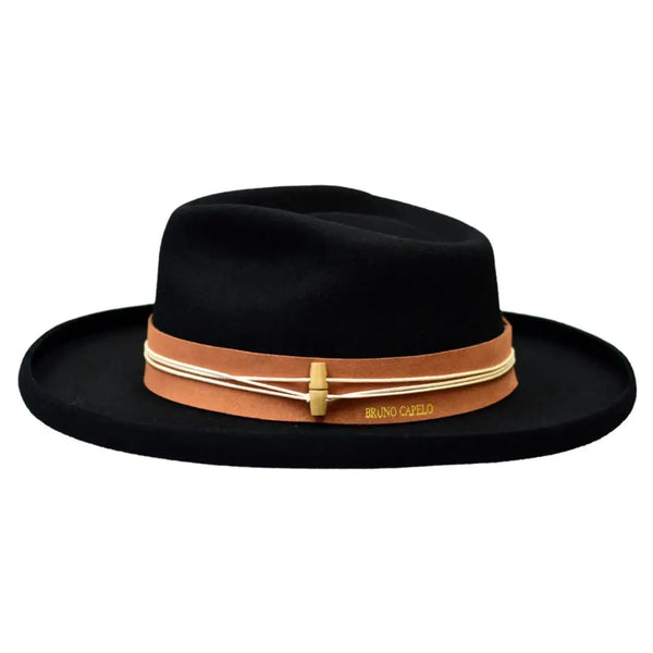 Bruno Capelo Gentleman Wide Brim Wool Fedora