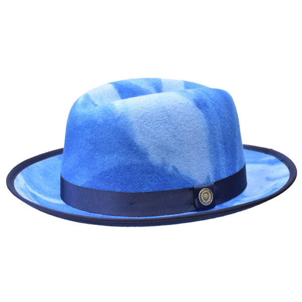 Bruno Capelo Kingston Hand-dyed Center Dent Wool Fedora
