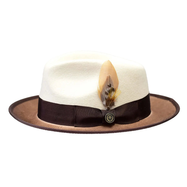 Bruno Capelo New Yorker Wool Felt Fedora Hat