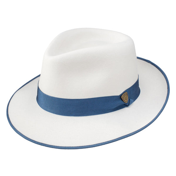 Dobbs Cavalier Soft Wool Felt Pinch Front Fedora