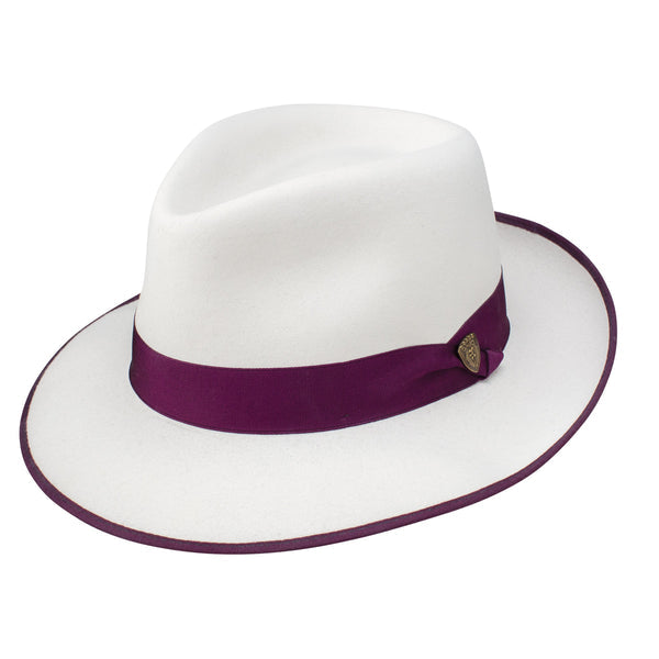 Dobbs Cavalier Soft Wool Felt Pinch Front Fedora