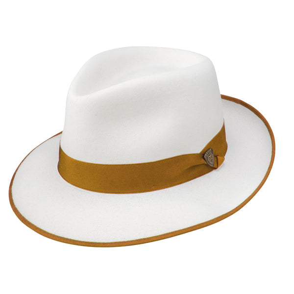 Dobbs Cavalier Soft Wool Felt Pinch Front Fedora