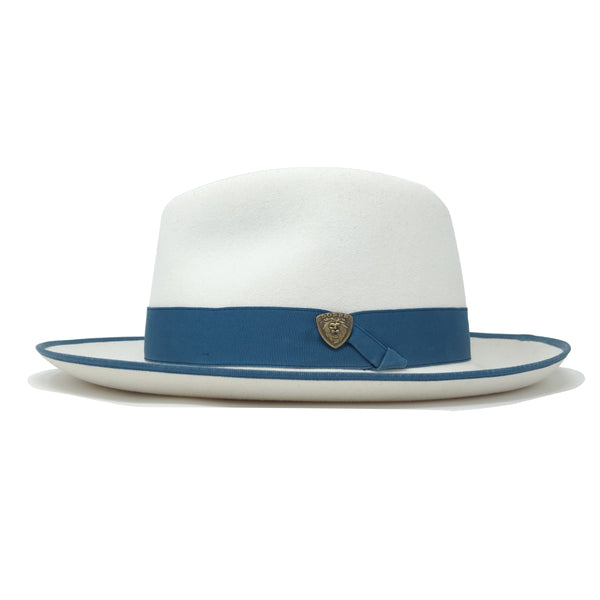 Dobbs Cavalier Soft Wool Felt Pinch Front Fedora