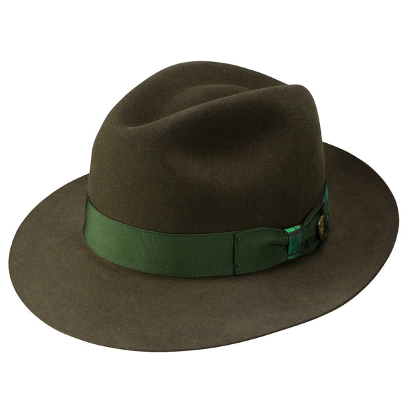 Dobbs Cubed Wool Felt Fedora