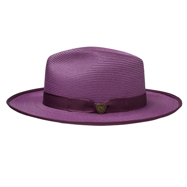 Dobbs Esquire B (Straw) Wide Brim Pinch Front Straw Fedora