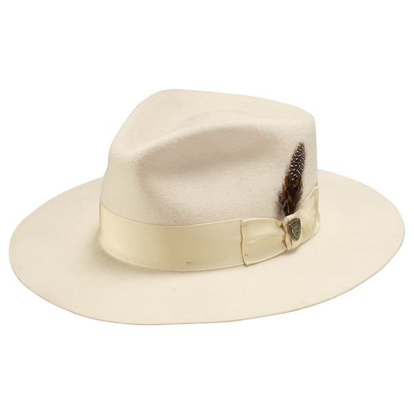 Dobbs Estate (Wool) Wide Brim Wool Felt Fedora