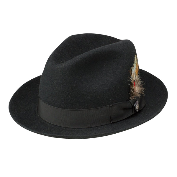 Dobbs Holloway Wool Felt Pinch Front Fedora