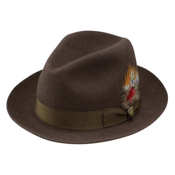 Dobbs Holloway Wool Felt Pinch Front Fedora