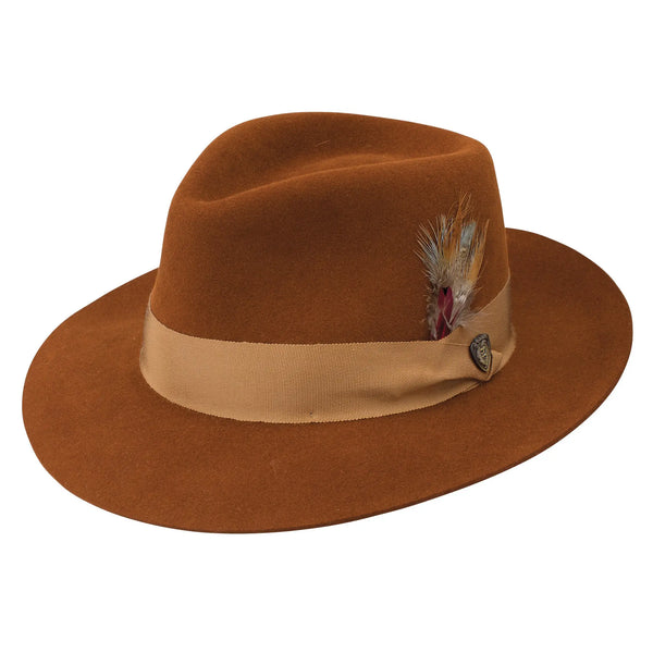 Dobbs Prescott Wool and Fur Felt Fedora
