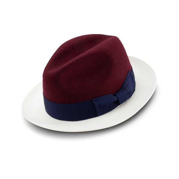 Montique Trilogy Pinch Front Wool Fedora