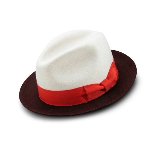 Montique Trilogy Pinch Front Wool Fedora